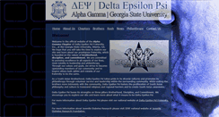 Desktop Screenshot of depsialphagamma.org
